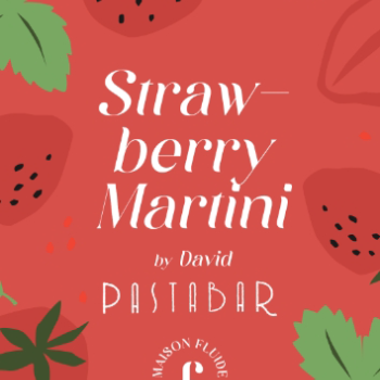 Strawberry Martini by David, barman du Pastabar